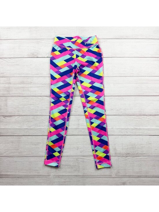 Fila Other - FILA Sport Girls Rainbow Geometric Print Active Leggings XS 7